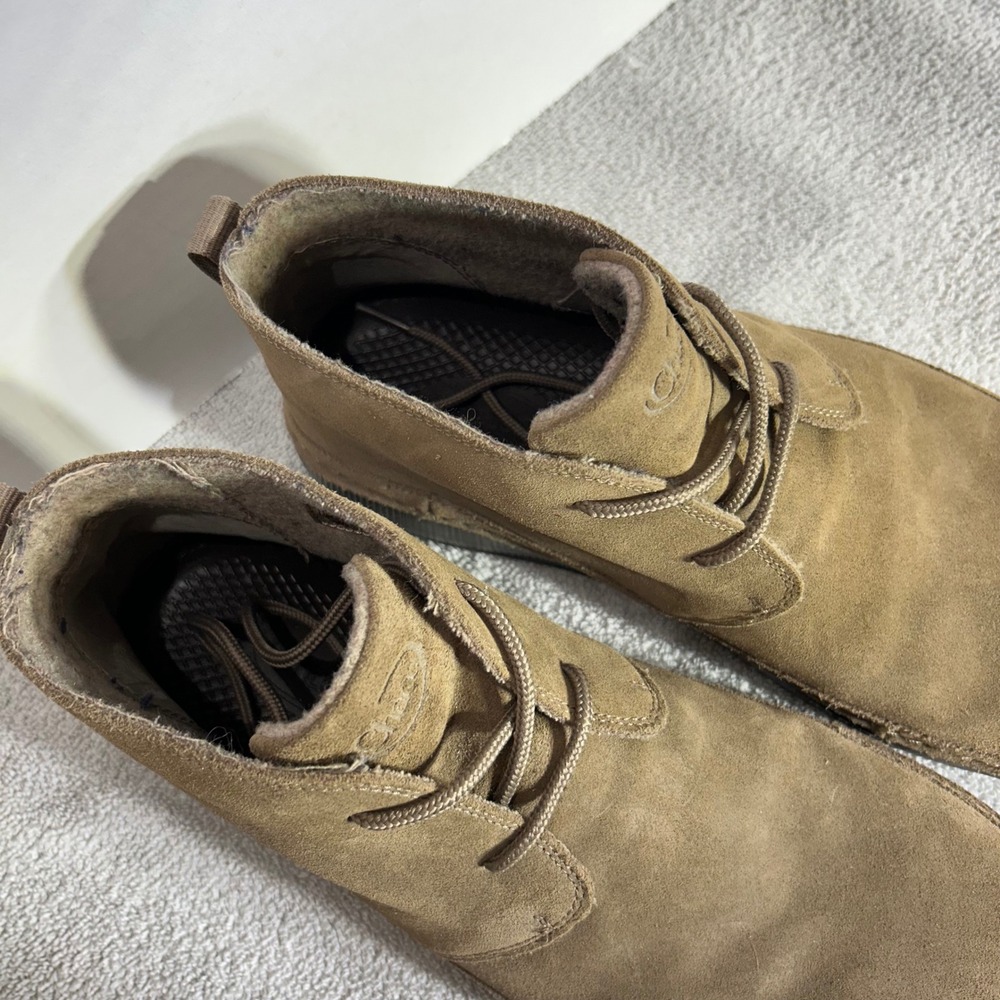 Chaco Paonia Chukka Boots Mens 9 Teak Brown Suede JCH108501 Desert Boots - Picture 4 of 9